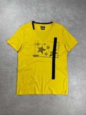 Dirk Bikkembergs Sport Couture Yellow Coton Tee Men's Size M Duties Paid (USA)