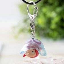Studio Ghibli Ponyo on the Cliff by the Sea Keychain - Jellyfish Ponyo