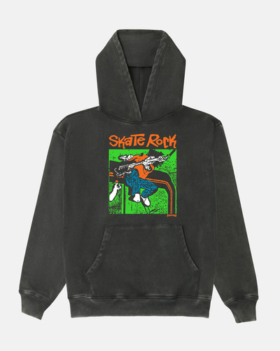 Thrasher Magazine Skate Rock Vol. II Vintage Black Hoodie Sweatshirt