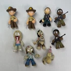 The Walking Dead Funko Mystery Mini Lot Of 9 Rick, Noah, Maggot, Barbed Wire