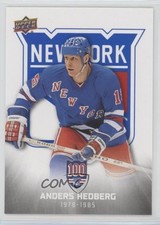 2025-26 Upper Deck New York Rangers Centennial Anders Hedberg #22 e6j