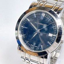 BURBERRY BU1364 Date Watch Black Nova Check 37.9 mm 19.9 mm Band 17 cm
