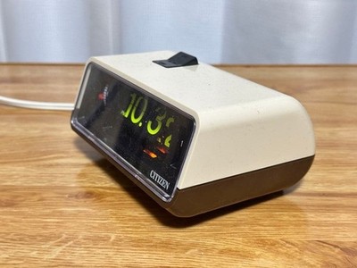 VINTAGE CITIZEN Flip Alarm Clock in JAPAN | eBay