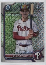 2022 Bowman Chrome Prospects Mega Box Mojo Refractor William Bergolla mp7