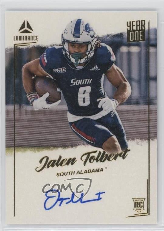 Jalen Tolbert Panini Luminance Year One Signatures Rps #YSRJTO Base