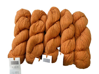 Blue Sky Fiber Woolstok Wool Yarn 615 yd 5 skein lot 1323 Ember Glow