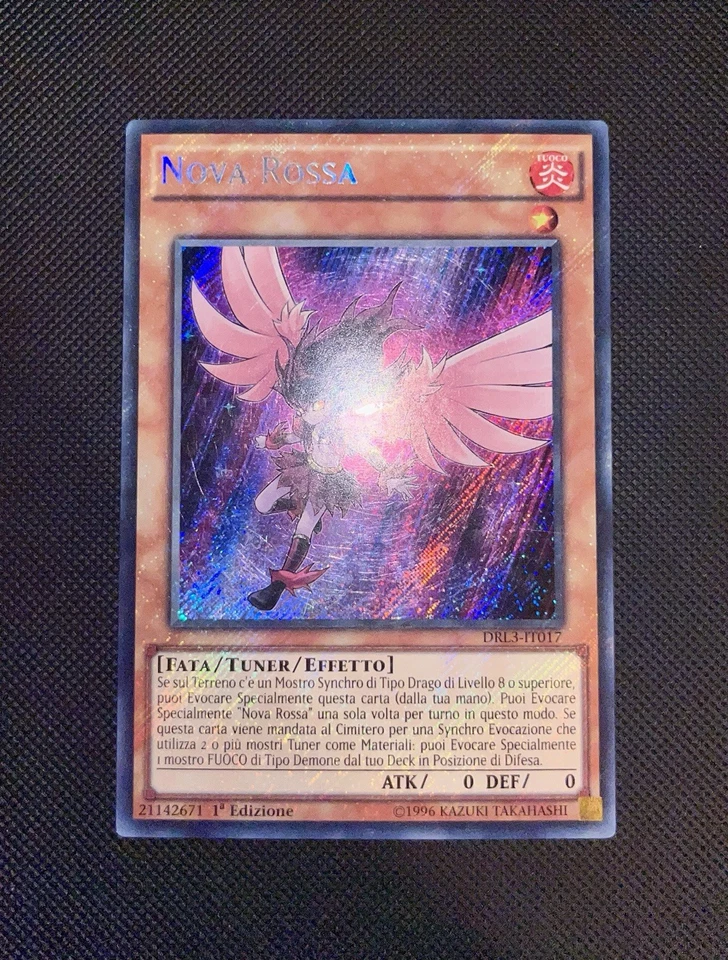 NOVA ROSSA DRL3-IT017- 1a EDIZIONE SECRET RARE -NEAR MINT 2016 ITA - Immagine 2 di 4