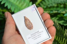 HIGH GRADE PREHISTORIC/ NEOLITHIC FLINT ARROW HEAD, STONE AGE TOOL SAHARAN #17