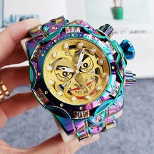 Undefeated Men's Quartz Watch - Reserve Bolt Zeus Big Dial Luxury Waterproof
