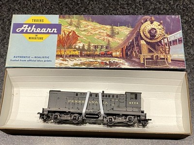 Athearn HO Diesellok Switcher S-12 Baldwin,  3707 Pennsylvania, wie neu OVP