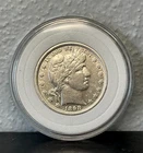 1898 Barber SILVER Half Dollar .50c XF+/AU
