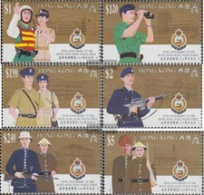 hong kong 713-718 neuf 1994 royal Polizeitruppe