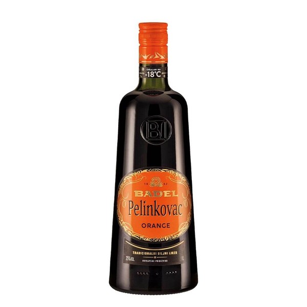 (16,99 Eur/L) Pelinkovac Orange 25% Vol Badel 1,0L KräUterschnaps KräUterliköR-image