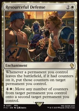 Magic/MTG Resourceful Defense FIC-251 Rare Englisch Neu