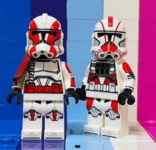 Lego Star Wars Commander Grey & Styles GCC Grandpa Clone Customs Fast Ship/Safer