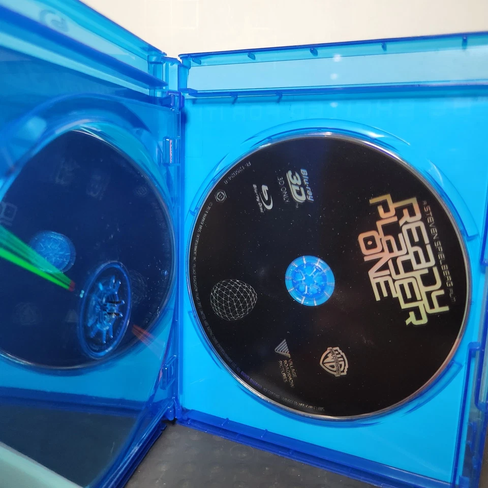 Ready Player One 3D Bluray Blu-Ray 2018 - Rare [Mint Disc]  - Image 4 of 4