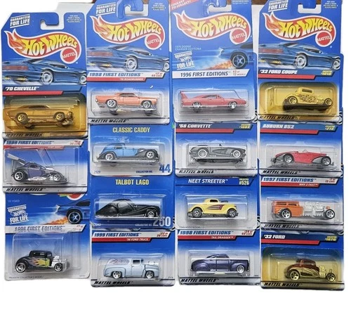 Vintage Hot Wheels Claasic Trucks And Cars Set of 15