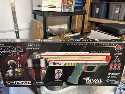 Hasbro Nerf Rival Apollo XV-700 Star Wars Battlefront II Face Mask w/ Patch NEW