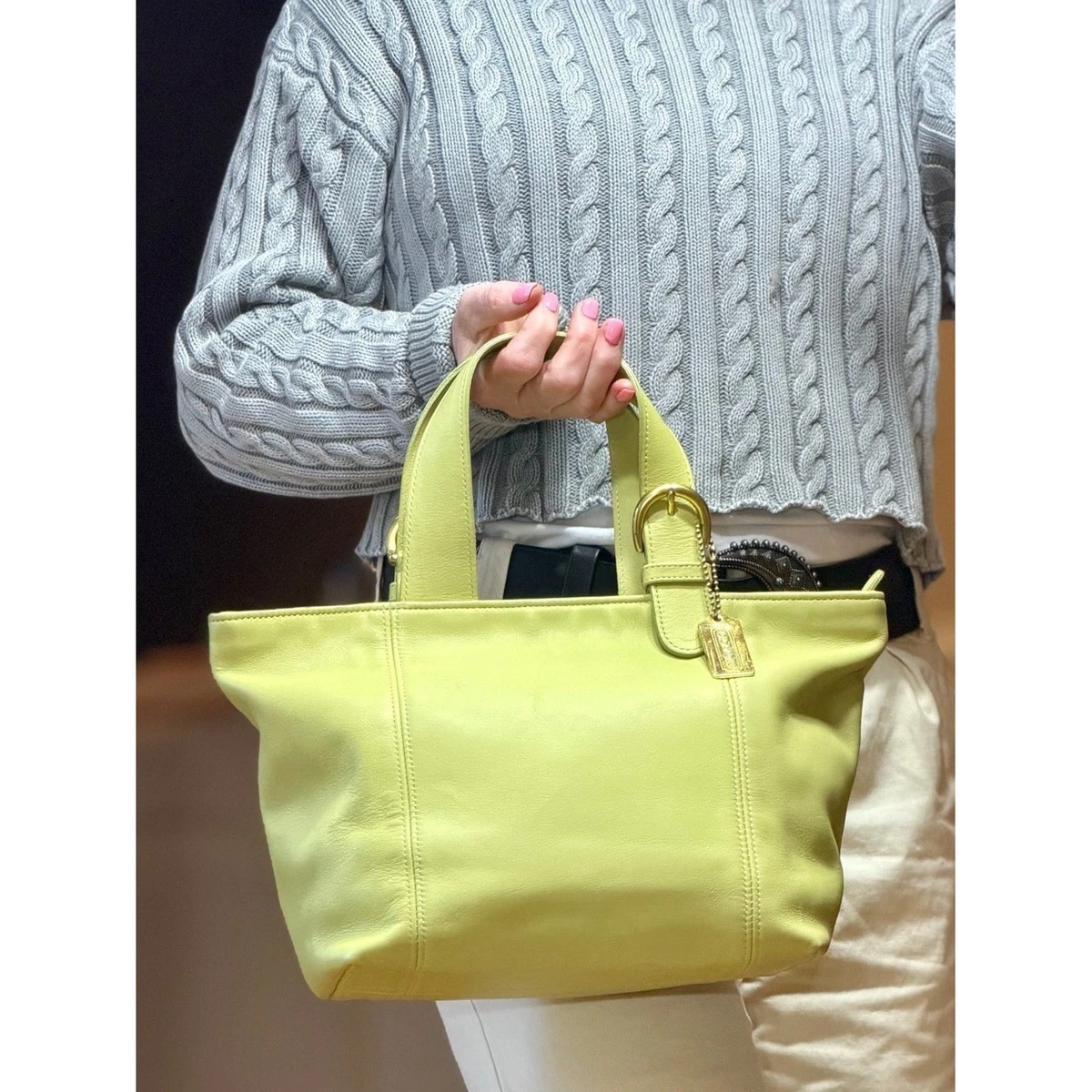 Coach Leather Green Vintage Bags, Handbags & Cases for sale | eBay