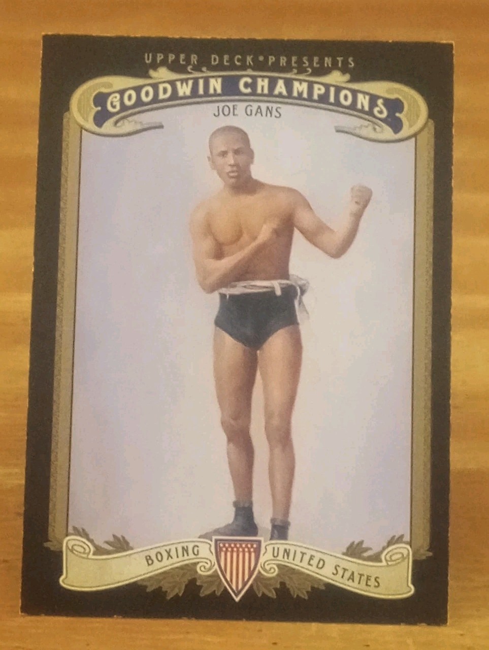 2012 Upper Deck Goodwin Champions SP Joe Gans