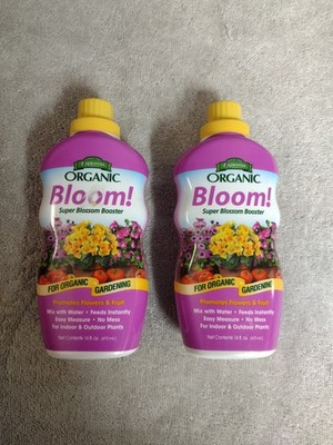Espoma Organic Bloom! Blossom Booster Fertilizer Concentrate, 16 fl oz, 2 Pack