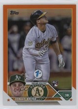 2023 Topps Series 1 1st Edition Orange Foil 67/75 Jonah Bride #95 1g5d