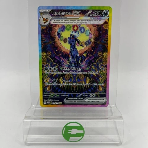 Pokémon TCG Umbreon EX #161 Prismatic Evolutions Trading Card 161/131 - Picture 1 of 11