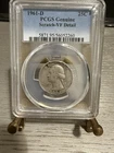 1961-D Washington Quarter-PCGS Genuine Scratch-VF Detail