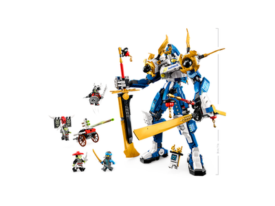 LEGO NINJAGO Jay's Titan Mech 71785 Ninja Robot Building Set w