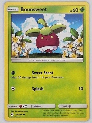 Bounsweet 18/149 Pokemon - Sun & Moon MP
