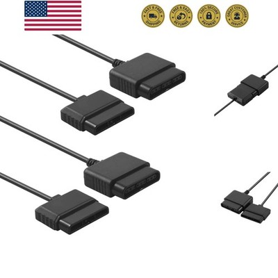 2PACK PS2 Controller Extension Cable Cord 6FT/1.8M Controller Extension for P...