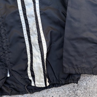 Vtg 50s/60s Drag Racing Jacket Simpson Brand Black White Race