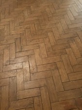 Original Parquet Pine Herringbone Floor