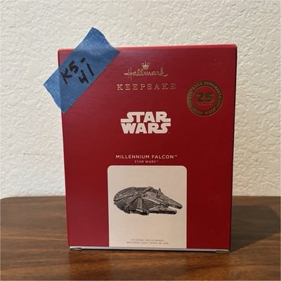 Hallmark Keepsake Star Wars Millennium Falcon Christmas Ornament Metal 2021