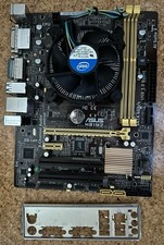 ASUS H81M2 Motherboard, I3 4130, 3.4 GHz, DVI