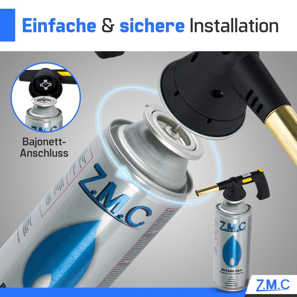 24x Gaz Butane Cartouche 227g à Bec Bunsen Cuisinière de Camping - Photo 4/4