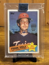 Frank Viola 2018 Topps Archives Signature 30/31 1985 Topps All-Star Auto Card