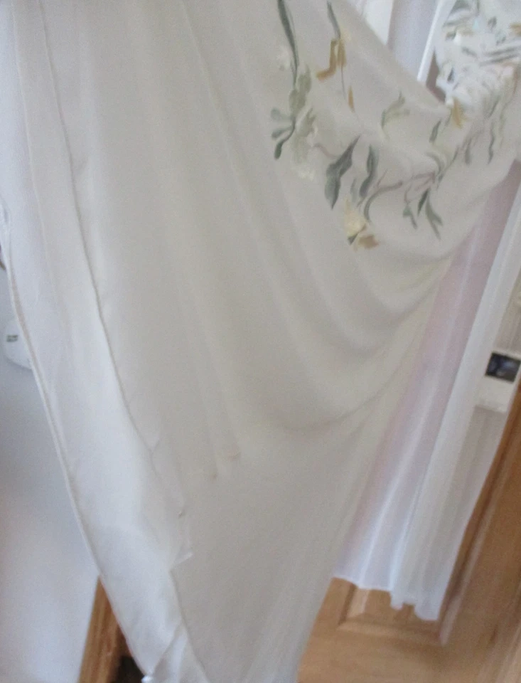 Conjunto Peignoir Vintage Flora Nikrooz Novia Novia Marfil, Talla: Grande Foto 4 de 4