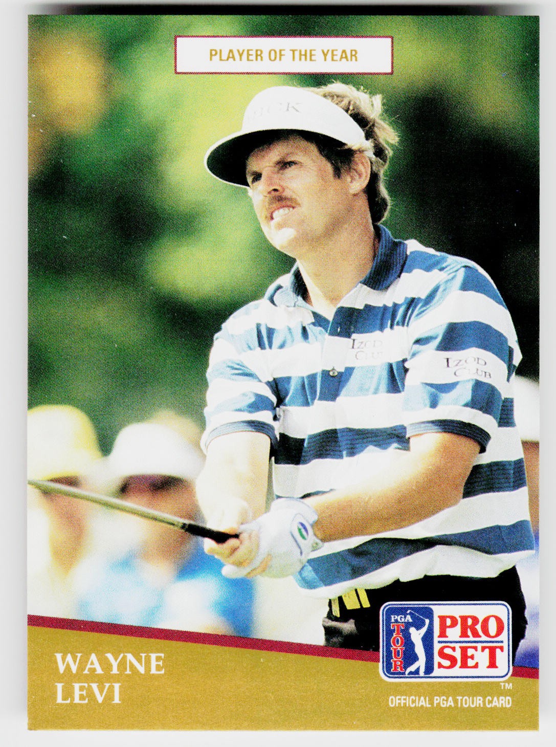 Wayne Levi, 1991 Pro Set PGA Tour, #283, ,