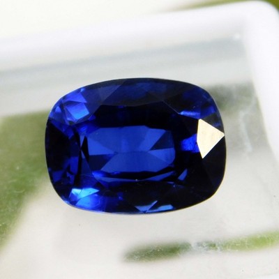Stunning 7.20 Ct Natural Ceylon Blue Sapphire - Certified Cushion Cut Gemstone