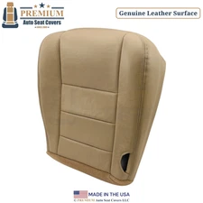2002-2004 For Ford Excursion Genuine Leather Driver Bottom Replacement Cover Tan