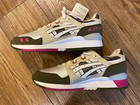 ASICS Gel Lyte iii UK8 Japanese Camo White Pink Olive H459N 0101