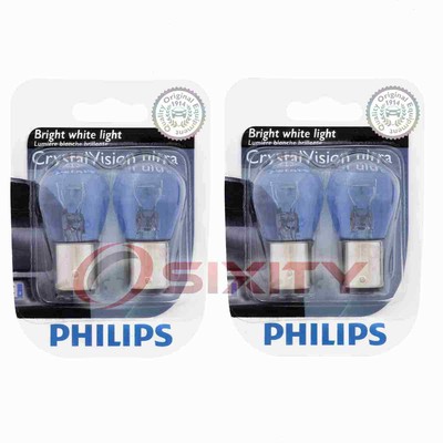 2 pc Philips Inner Tail Light Bulbs for Ford C-Max 2013-2018 Electrical ev