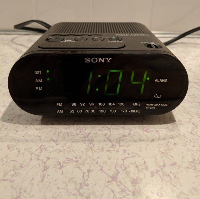 Sony Dream Machine ICFC218 Tested, Working eBay