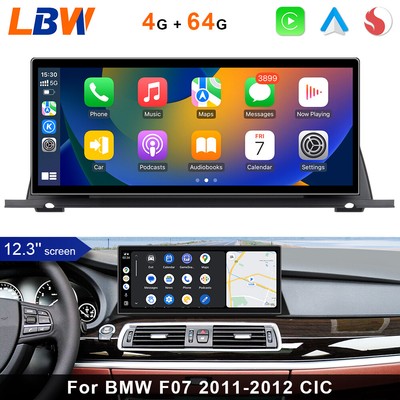 For BMW F07 2011-2012 CIC 12.3'' Ultra-thin Screen Android Car GPS Stereo Wifi