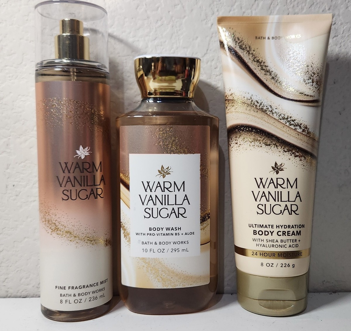 ✨Warm Vanilla Sugar ボディクリーム 226g　5本set✨ Amazon.com : Bath & Body Works Warm Vanilla Sugar - Duo Gift