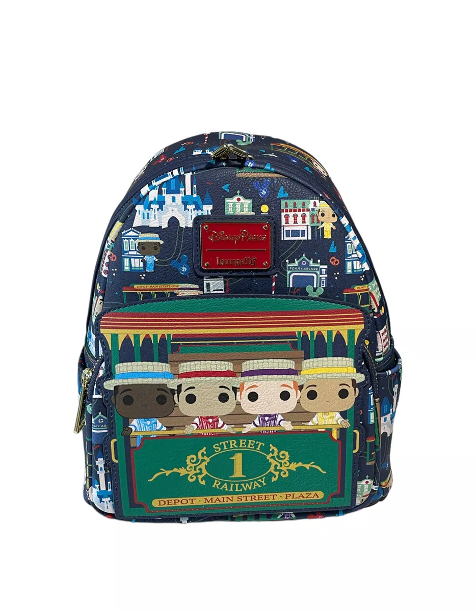 Disney Loungefly Backpack Dapper Dans Main Street U.SA . New