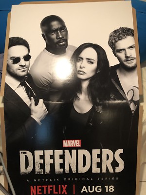 Marvel The Defenders Netflix Standee display Daredevil Iron Fist