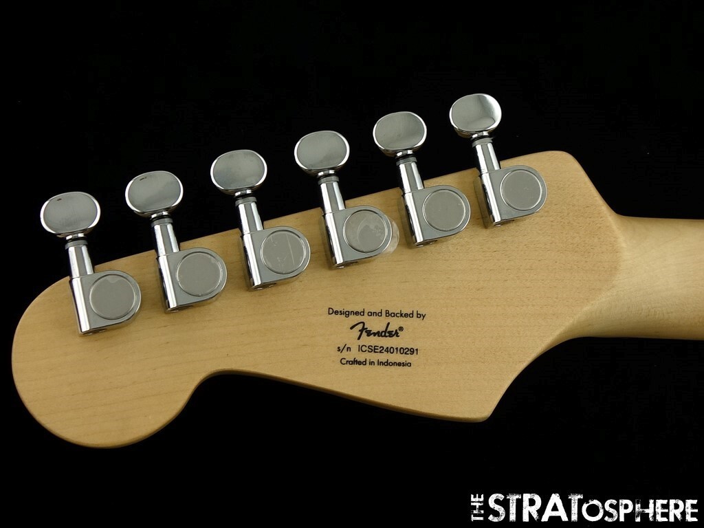 Fender Squier Mini Series Strat NECK & TUNERS Guitar 22.75 Fender Squier Mini Series Strat NECK & TUNERS Guitar 22.75