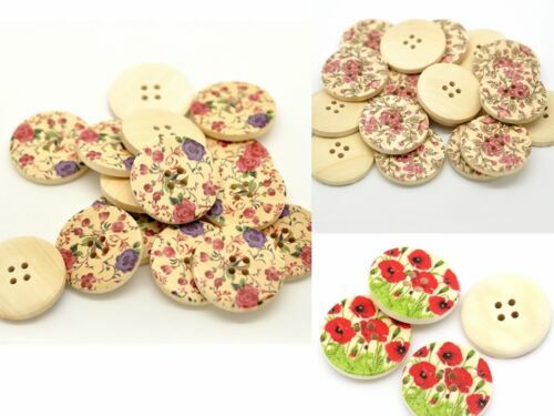 Lot De 10 Boutons Vintage En Plastique Vert - Forme Boule Aplatie - 18 Mm - Origine France - Occasion